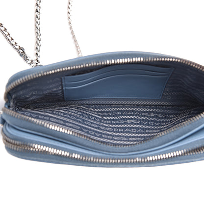 Prada Nappa Impunture Mini Shoulder Bag Astrale 5 of 13