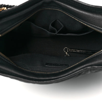 Chanel Patent Goatskin Quilted Medium Gabrielle Hobo Black 4 of 10