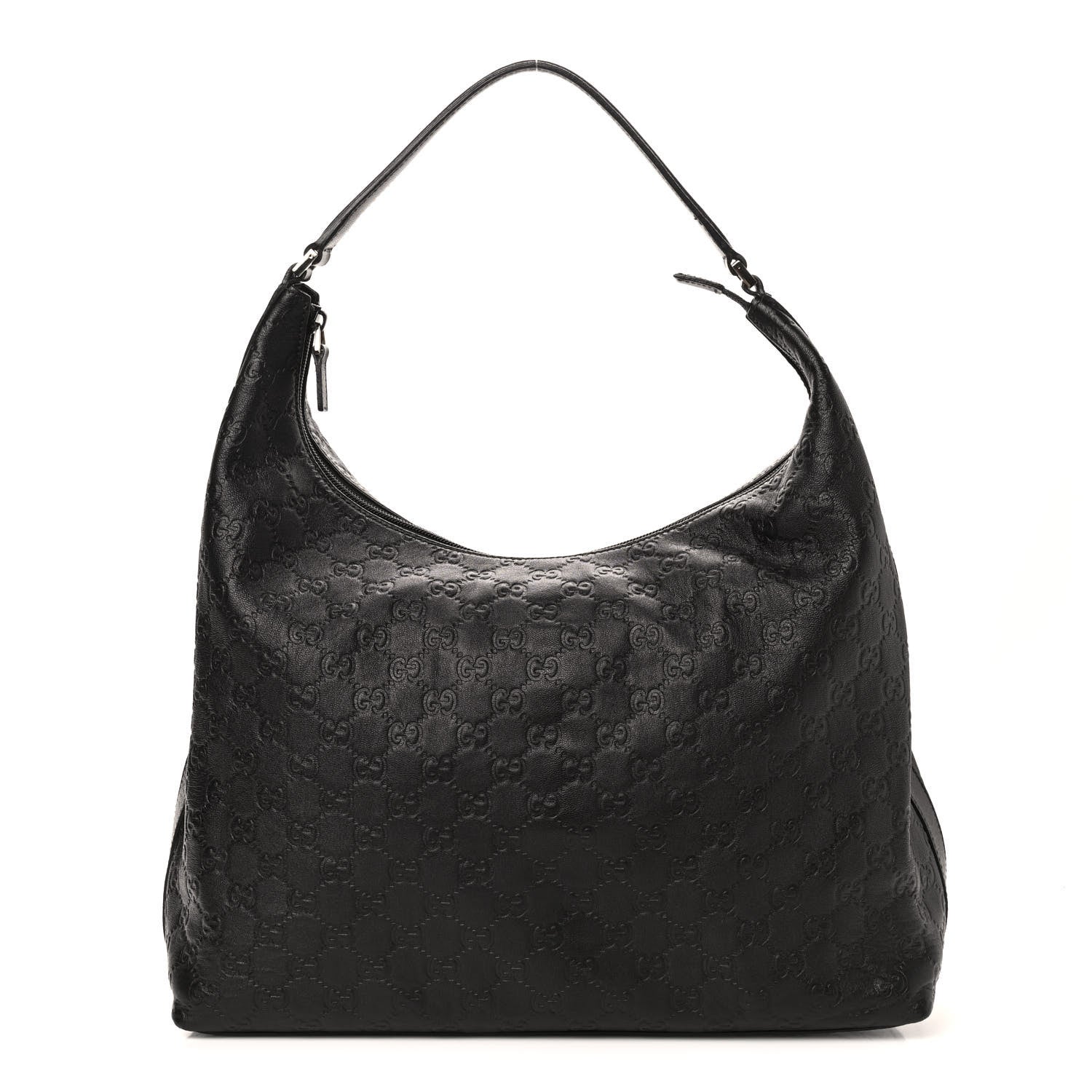 Gucci Guccissima Large Hobo Black 1 of 11