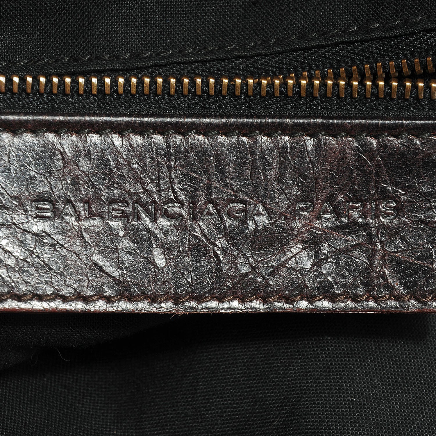 Balenciaga Chevre Shrug Hobo Chocolate 11 of 11
