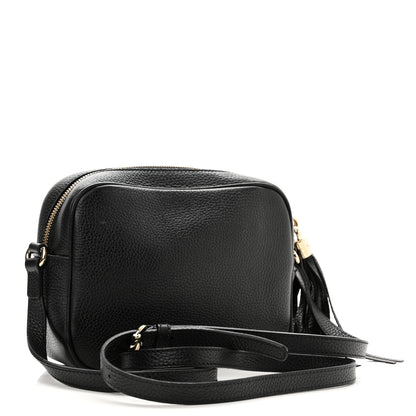 Gucci Pebbled Calfskin Small Soho Disco Bag Black 3 of 12