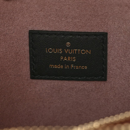 Louis Vuitton Lambskin Embossed Monogram Coussin PM Black 7 of 9