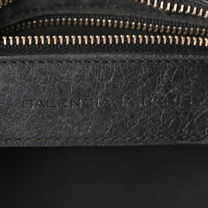 Balenciaga Agneau Laser Cut Cross Classic Gold Hardware City Black 7 of 12