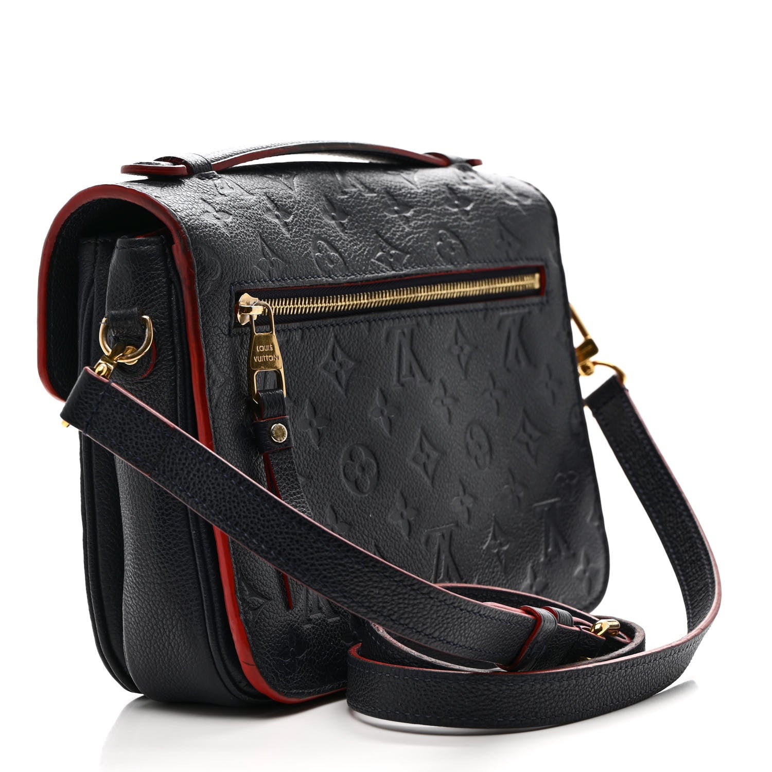 Louis Vuitton Empreinte Pochette Metis Marine Rouge 3 of 17