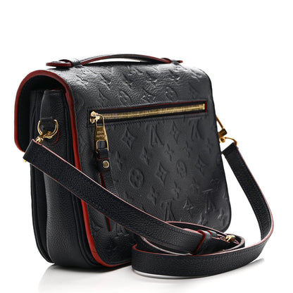 Louis Vuitton Empreinte Pochette Metis Marine Rouge 3 of 17