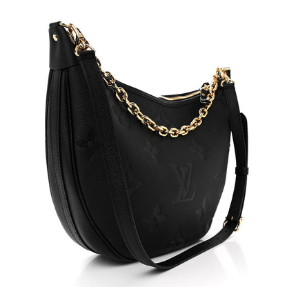 Louis Vuitton Empreinte Monogram Giant Loop Hobo Black 4 of 12