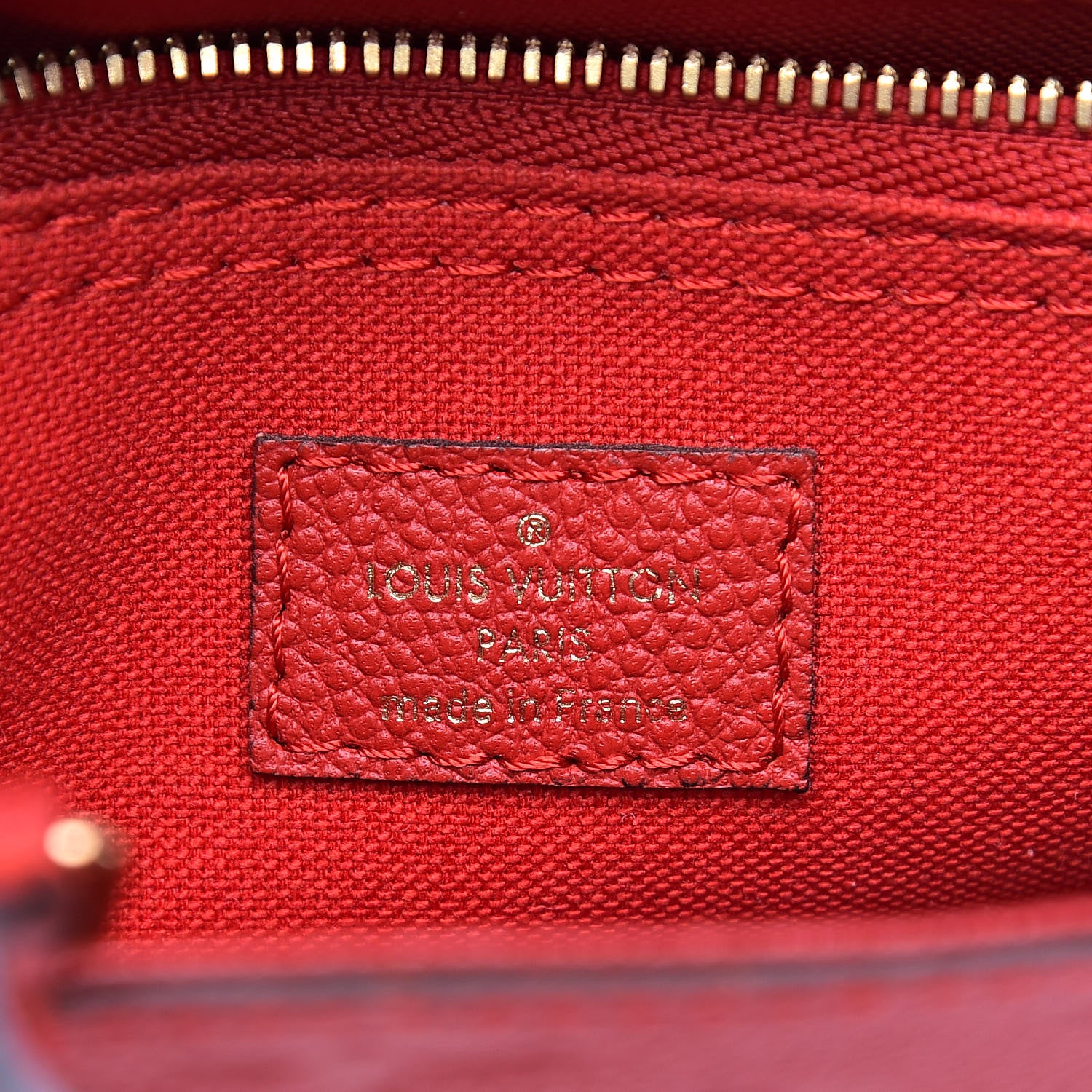 Louis Vuitton Empreinte Montaigne Nano Cherry 6 of 9