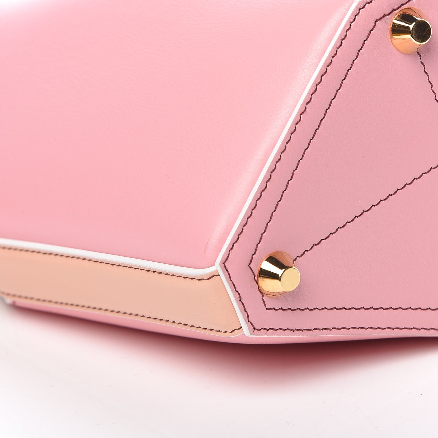 Calfskin Small Bucket Bag Pink