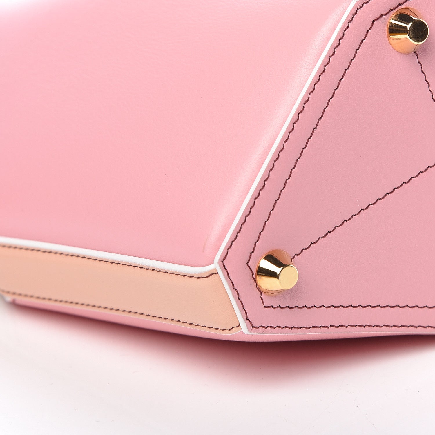 Alexander McQueen Calfskin Small Bucket Bag Pink 13 of 14