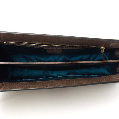 Gucci GG Supreme Monogram Web Medium Ophidia Chain Shoulder Bag Brown 5 of 10