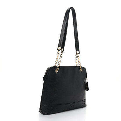 Chanel Caviar CC Shoulder Bag Black 2 of 7