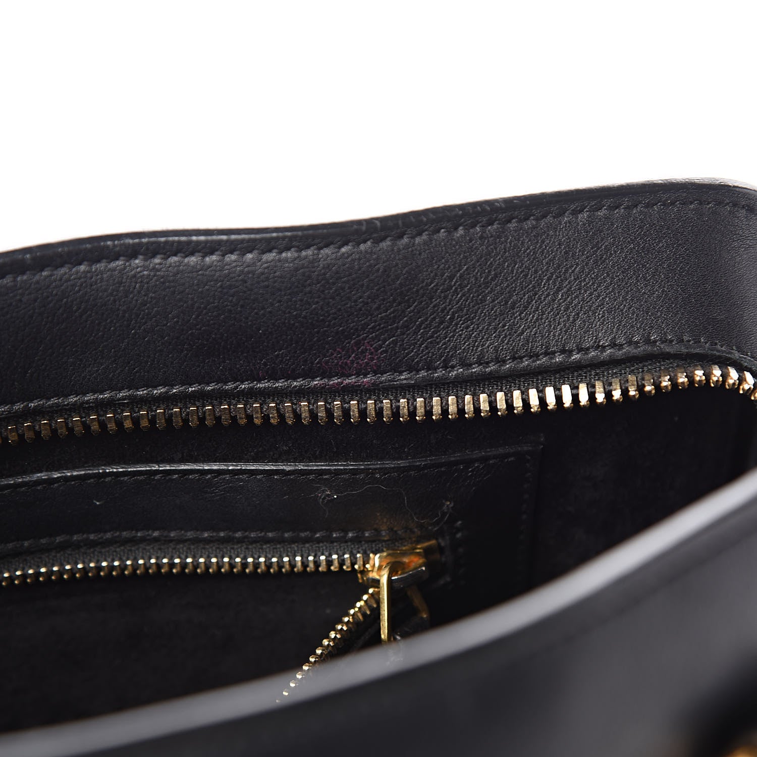 Saint Laurent Smooth Calfskin Small Monogram Cabas Black 8 of 13
