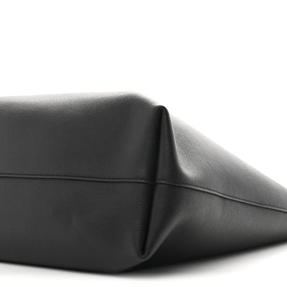 Saint Laurent Calfskin Large Shopping Tote Black 11 of 11