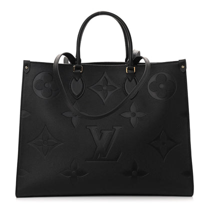 Louis Vuitton Empreinte Monogram Giant Onthego GM Black 1 of 9