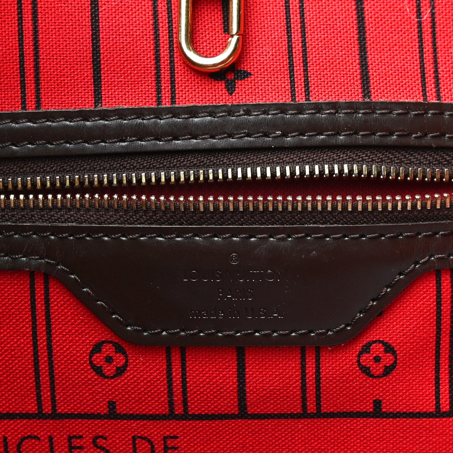 Louis Vuitton Damier Ebene Neverfull GM 7 of 13