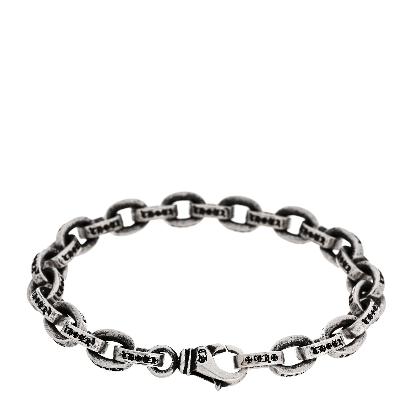 Sterling Silver Paper Chain Bracelet