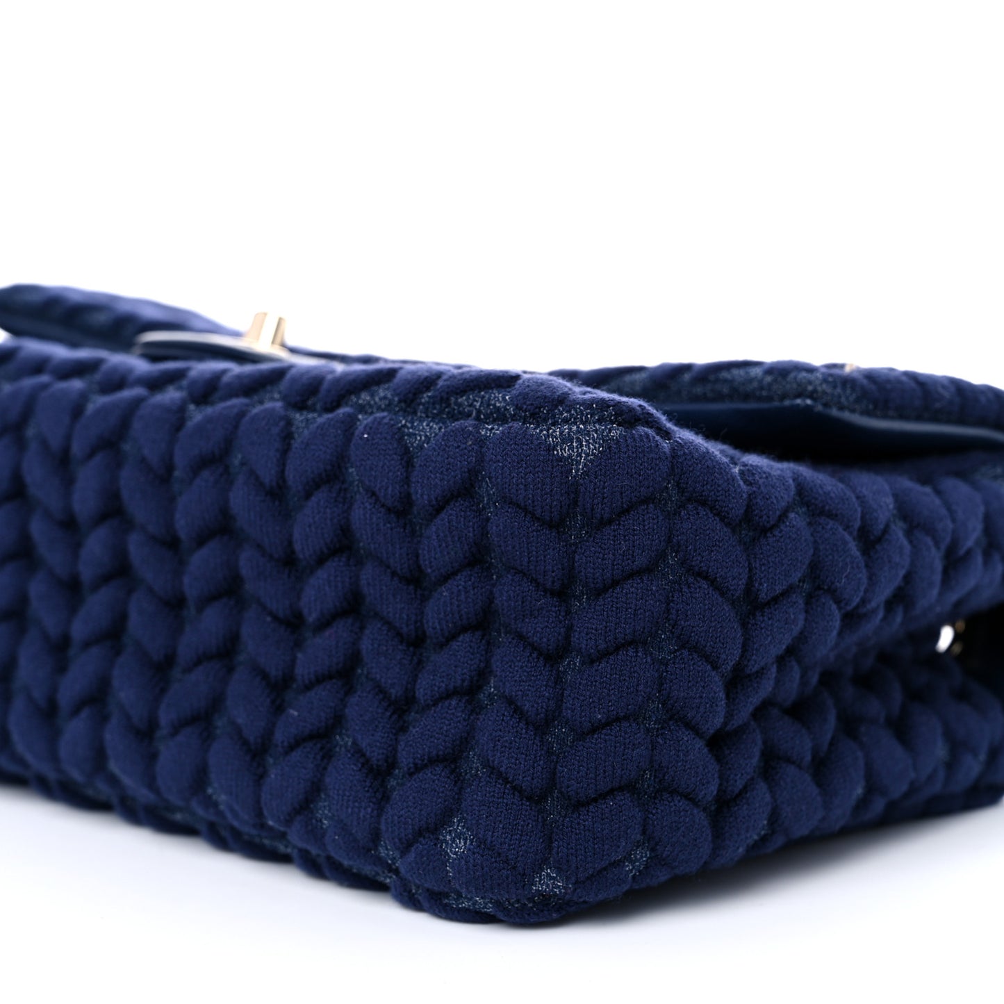 Woven Jersey Medium Single Flap Navy