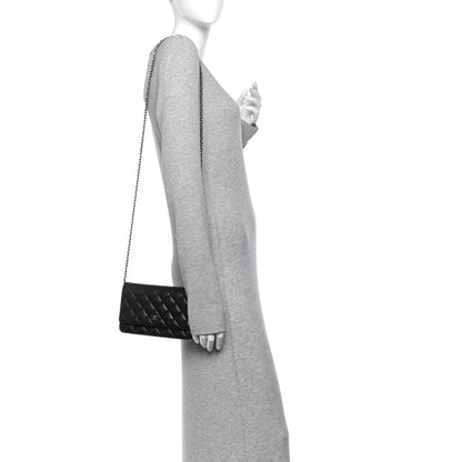 Chanel Caviar Quilted Wallet on Chain WOC Black 2 of 12