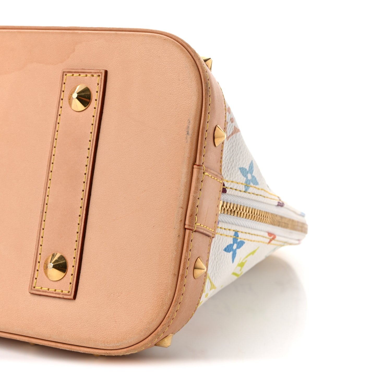 Monogram Multicolor Alma PM White