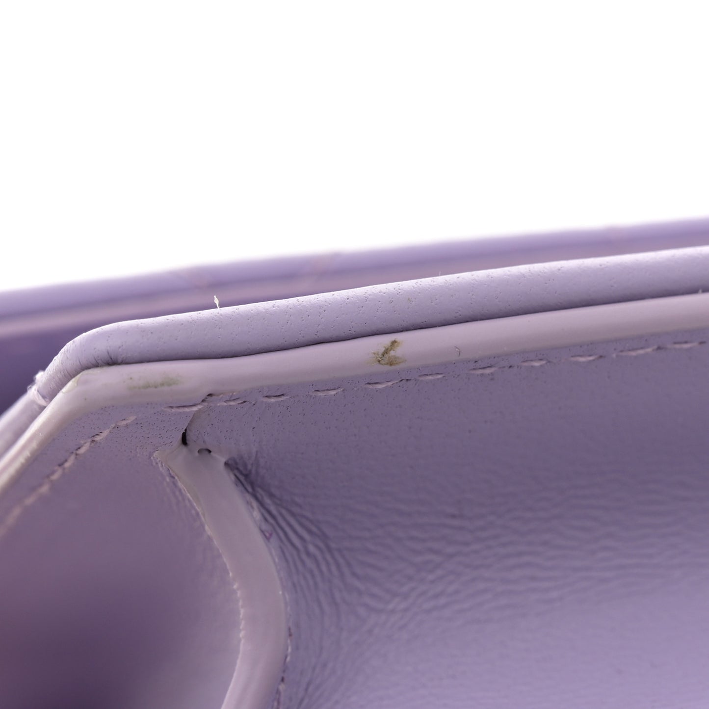 Lambskin Macrocannage Mini Miss Caro Bag Lilac