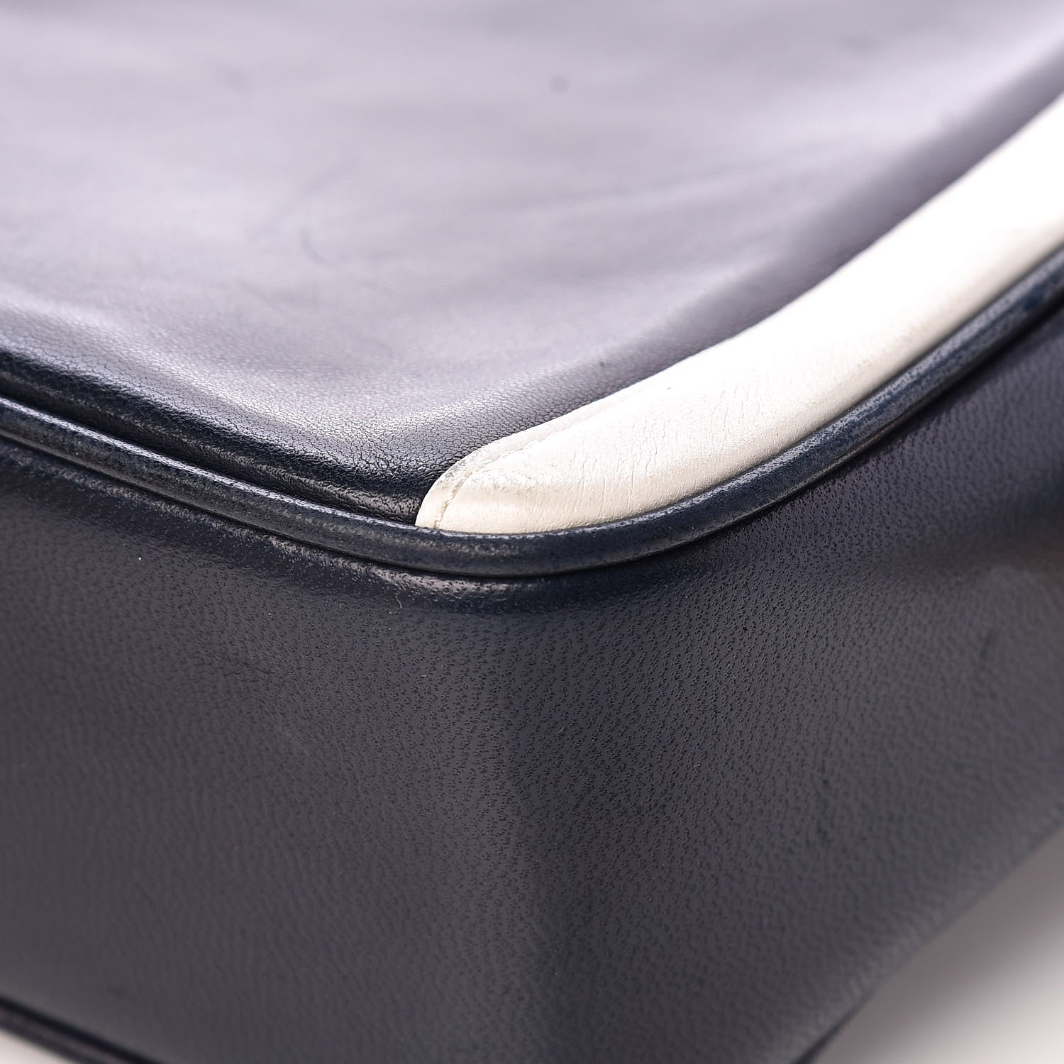Chanel Lambskin Tassel Camera Case Navy White 12 of 18