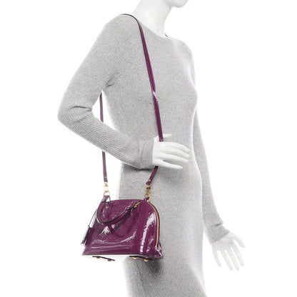 Louis Vuitton Vernis Alma BB Amethyste 2 of 6