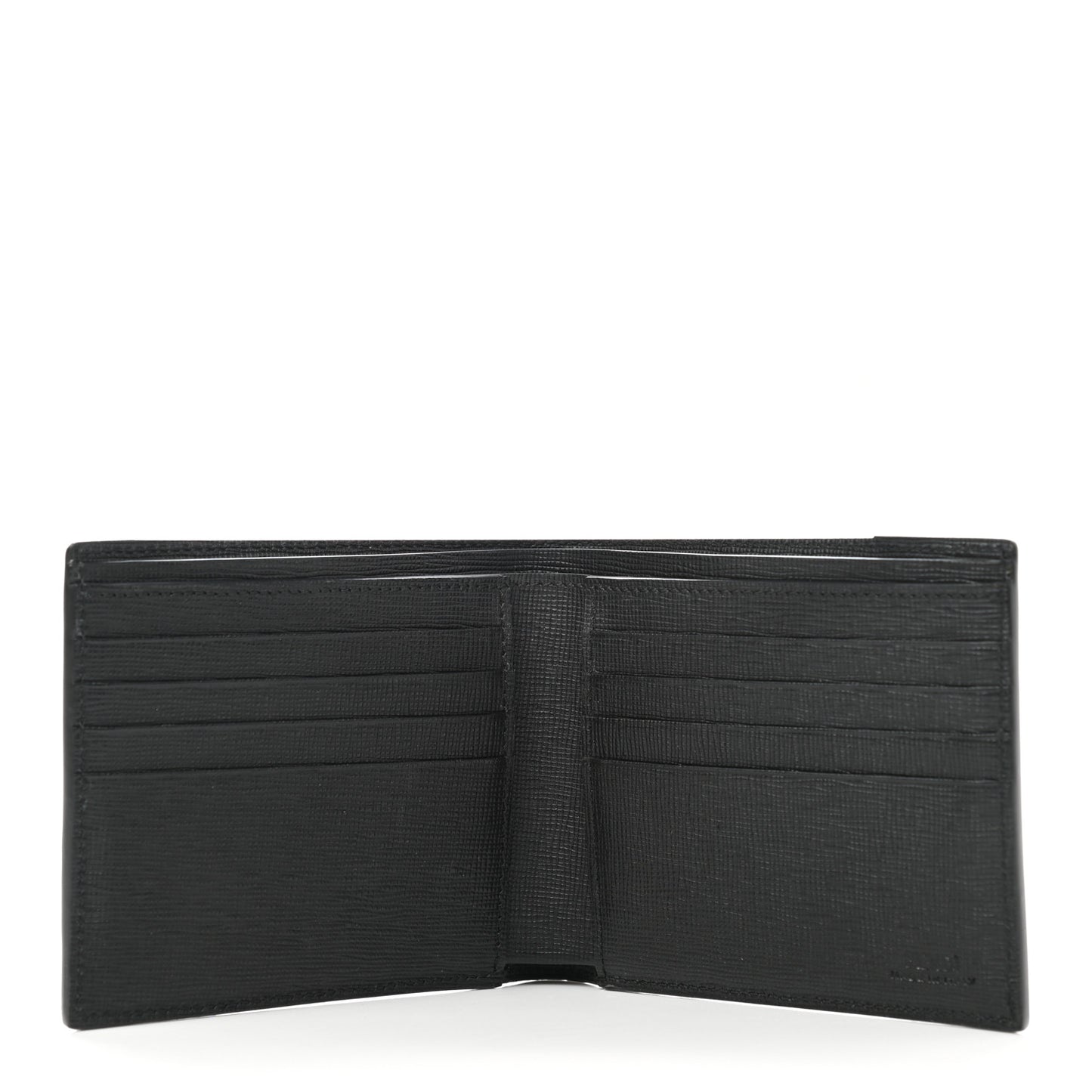 Vitello Elite Granite Monster Eyes Bi-fold Wallet Navy