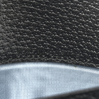 Gucci Grained Calfskin Bee Star Continental Chain Wallet Black 8 of 11