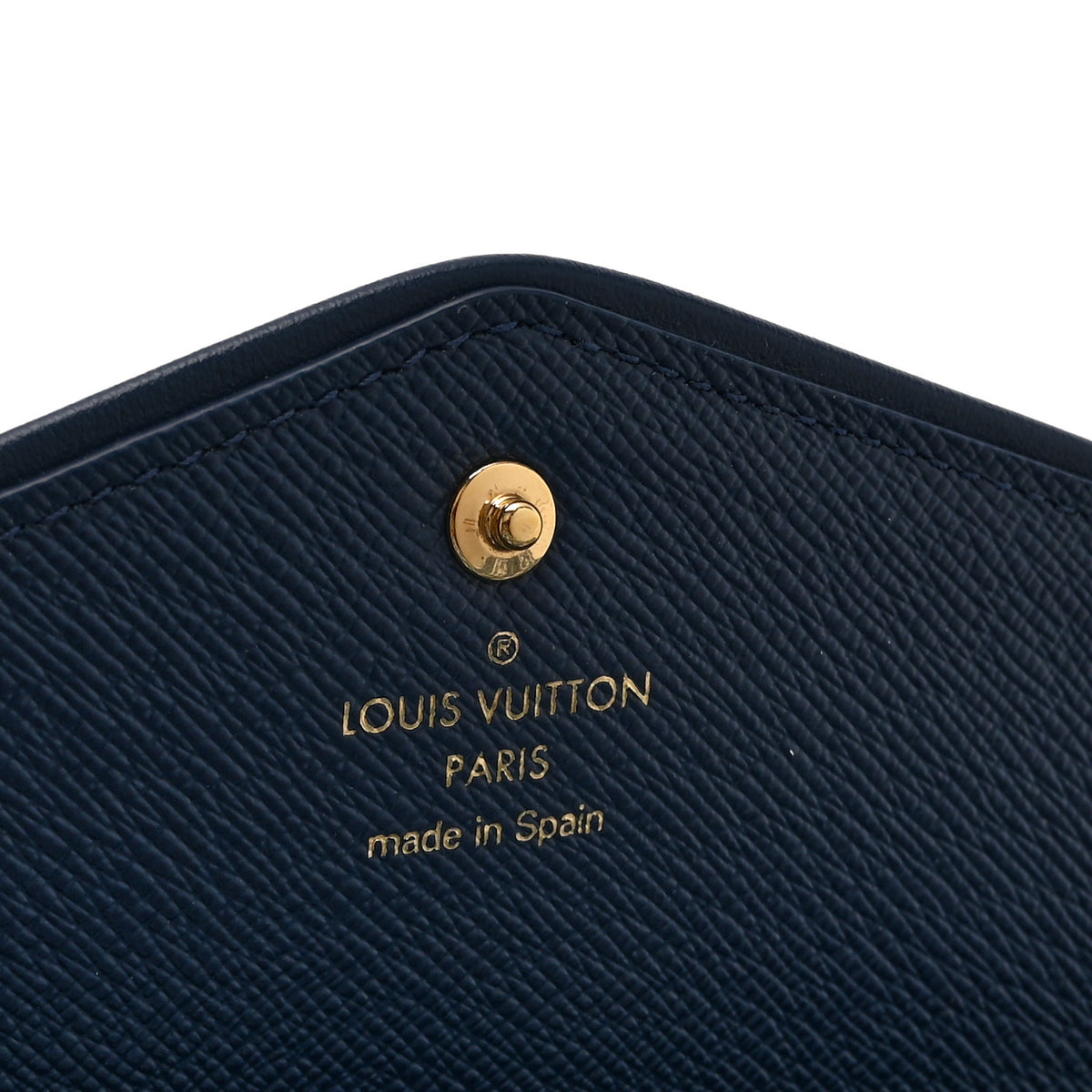 Louis Vuitton Monogram Jacquard Denim Sarah Wallet Bleu 6 of 9