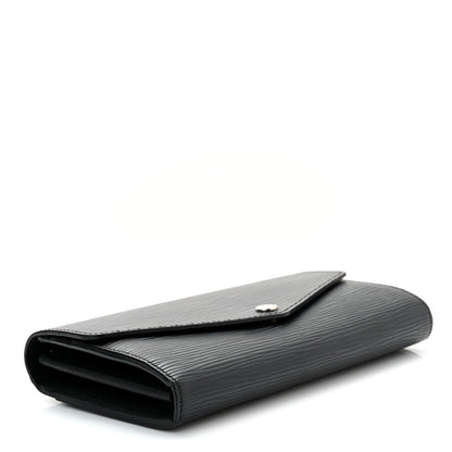 Louis Vuitton Epi Sarah Wallet NM Black 4 of 7