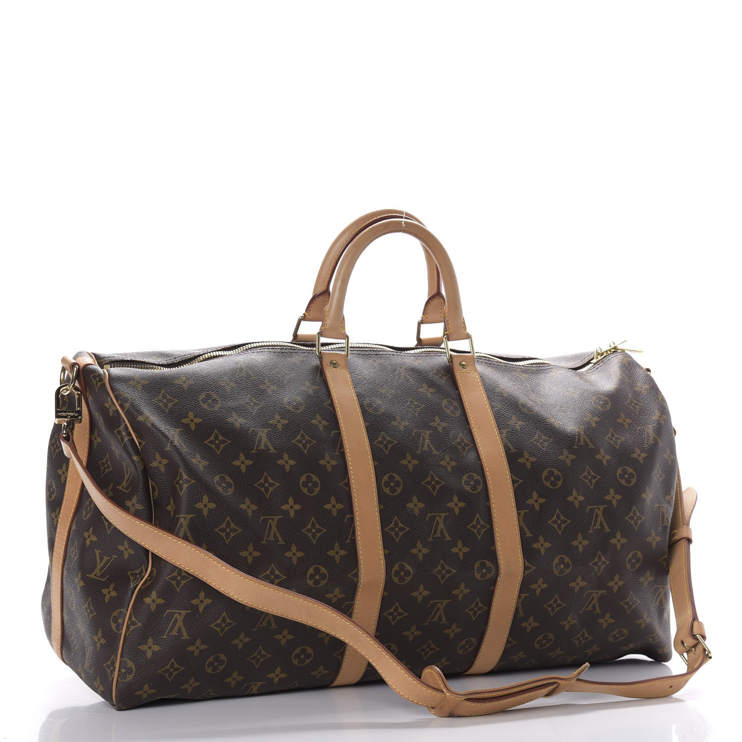 Louis Vuitton Monogram Keepall Bandouliere 55 2 of 15