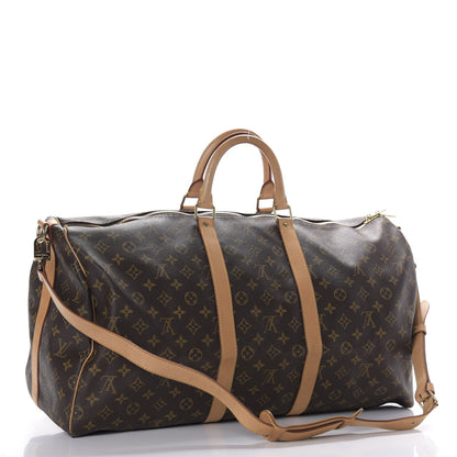 Louis Vuitton Monogram Keepall Bandouliere 55 2 of 15