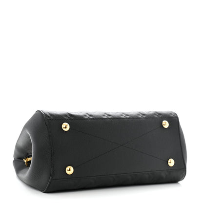 Louis Vuitton Empreinte Montaigne MM Black 4 of 13