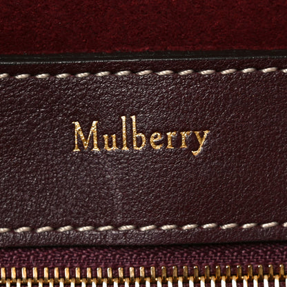 Mulberry Silky Calfskin Amberley Hobo Burgundy 6 of 9