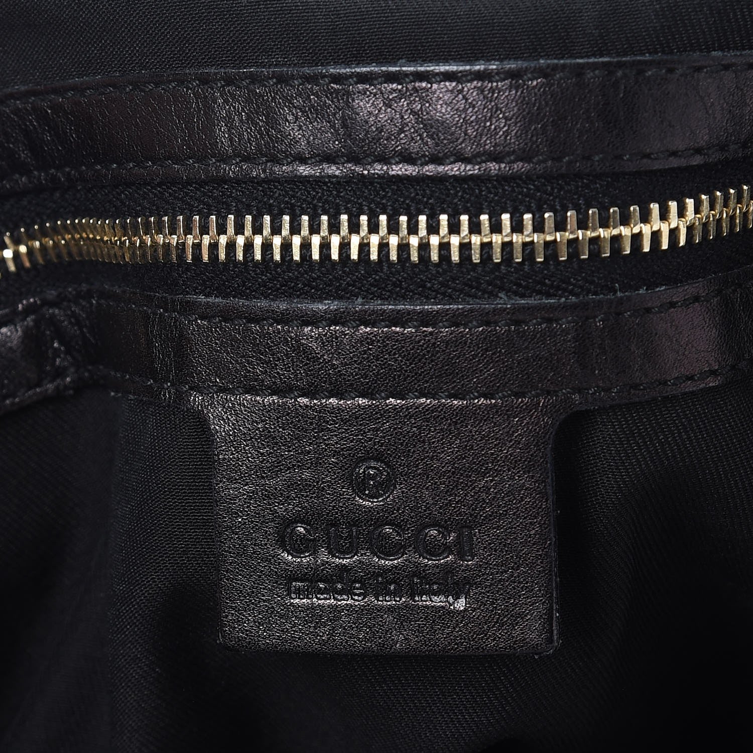 Gucci Calfskin Medium Pelham Shoulder Bag Black 6 of 17