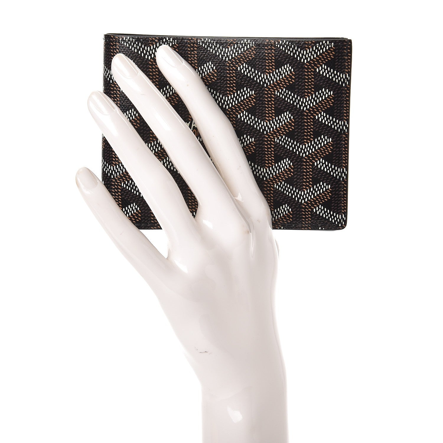 Goyard Goyardine Bi-Fold Victoire PM Wallet Black 2 of 8