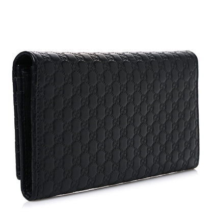 Gucci Soft Microguccissima Continental Wallet Black 3 of 8