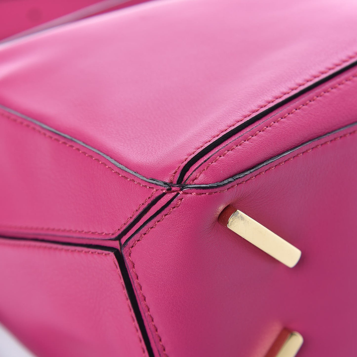 Calfskin Small Puzzle Bag Fuchsia