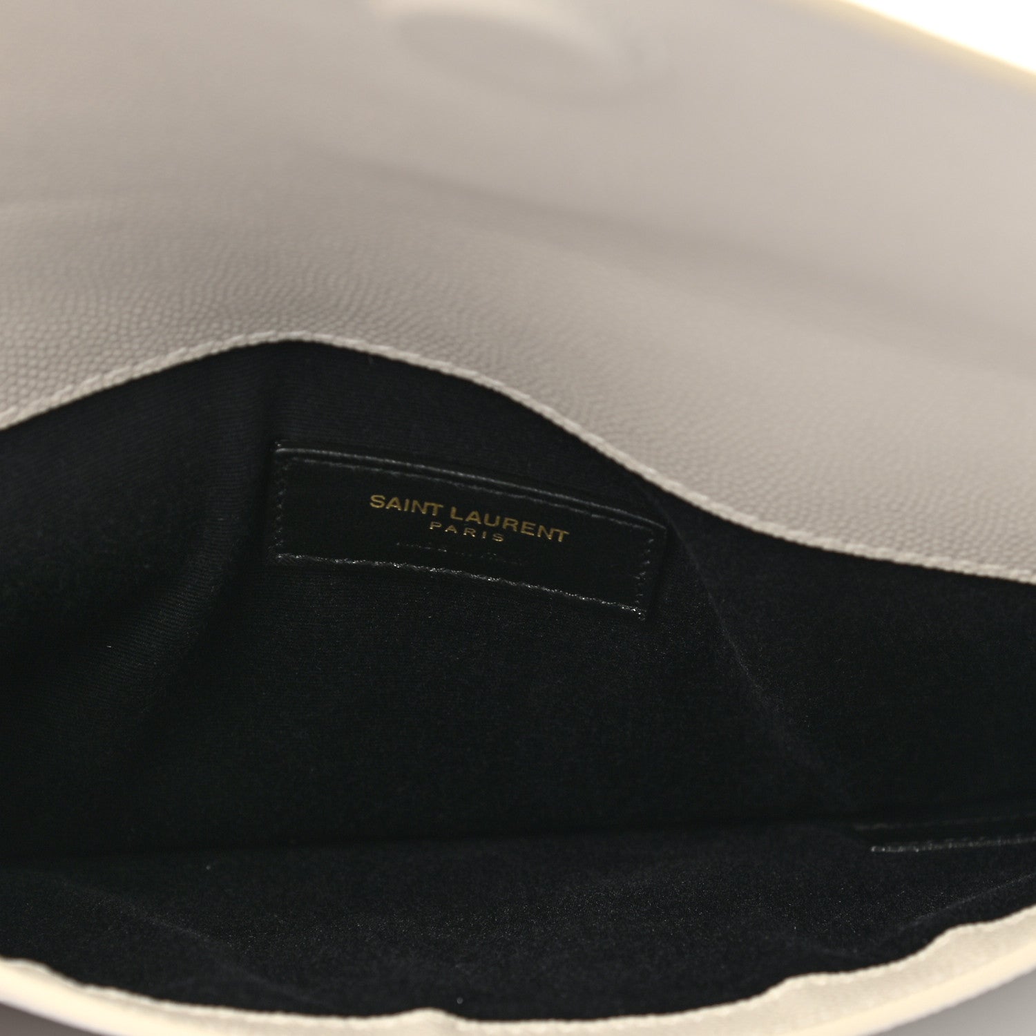 Saint Laurent Grain De Poudre Uptown Pouch Crema Soft 5 of 8