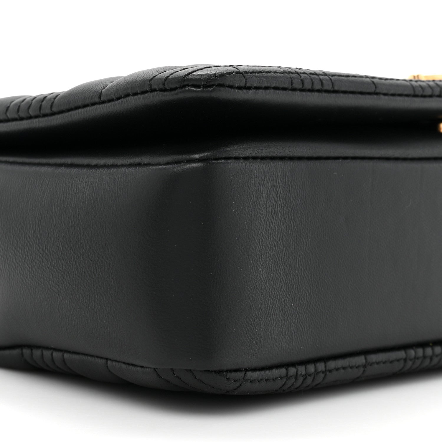 Burberry Lambskin Quilted Small Lola Bag Black 8 of 9