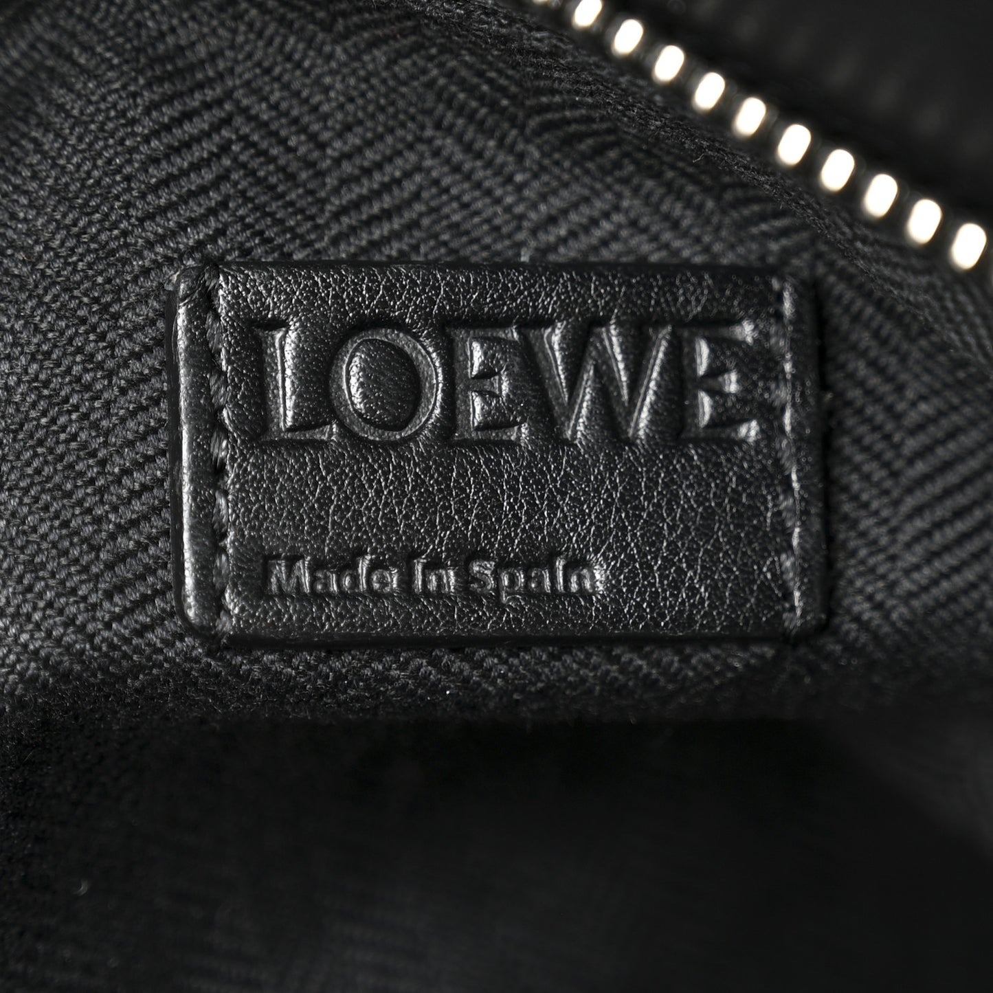 Calfskin XL Puzzle Bag Grey Black