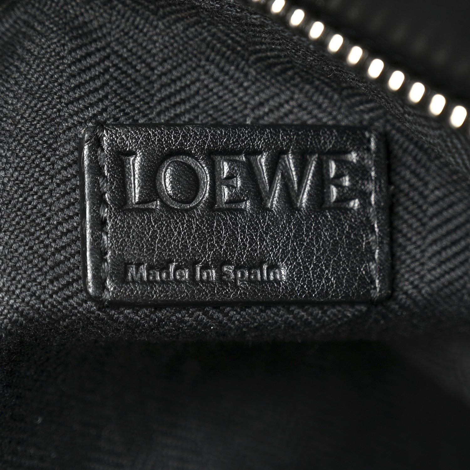 Loewe Calfskin XL Puzzle Bag Grey Black 6 of 10