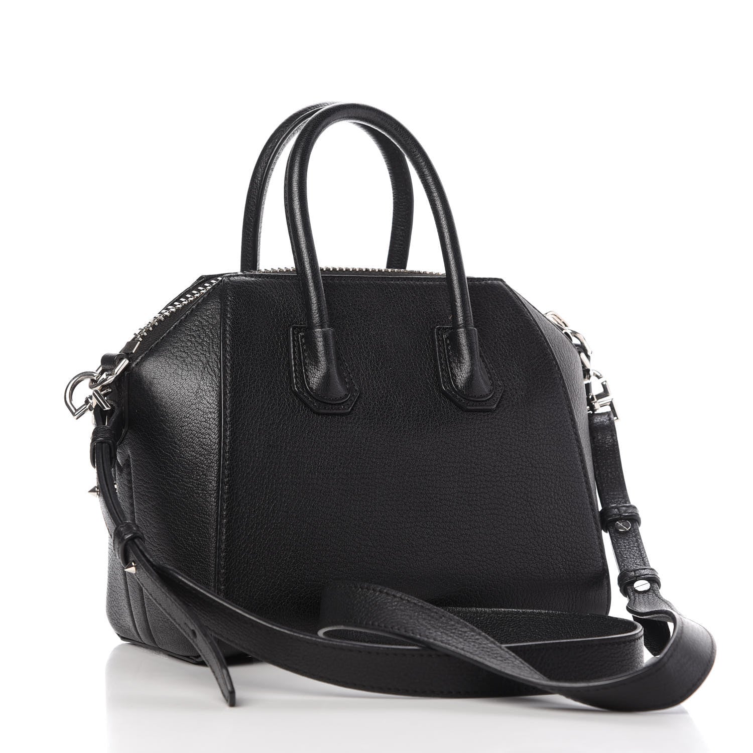Givenchy Sugar Goatskin Mini Antigona Black 3 of 10