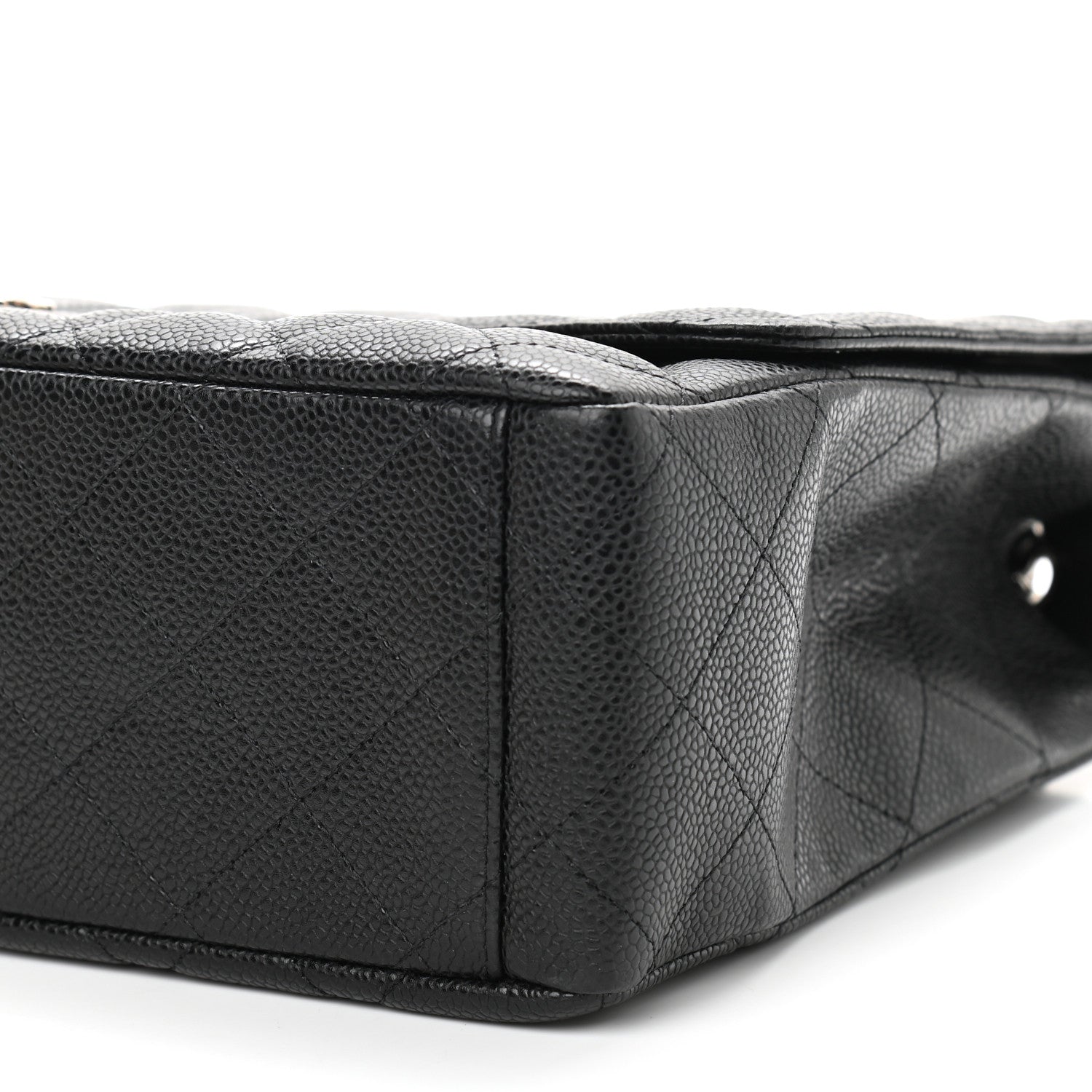 Chanel Caviar Quilted Maxi Single Flap Black 9 of 10