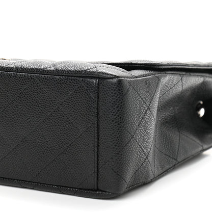Chanel Caviar Quilted Maxi Single Flap Black 9 of 10