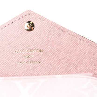 Louis Vuitton Monogram Giant Zoe Wallet Rouge Rose 5 of 7