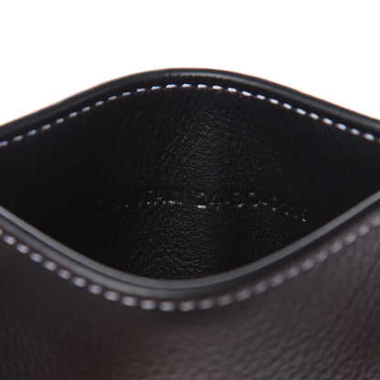 Christian Dior Calfskin Signature Card Holder Black 7 of 8