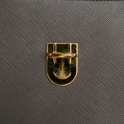 Prada Saffiano Clutch Pouch Grey 11 of 14