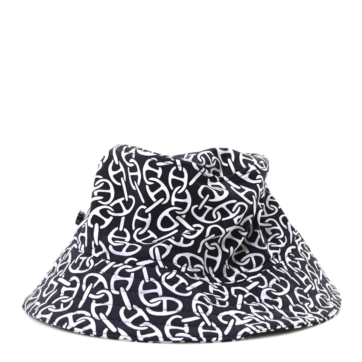 Hermes Jersey Naoussa Harper Bucket Hat 56 Bleu Noir 1 of 7