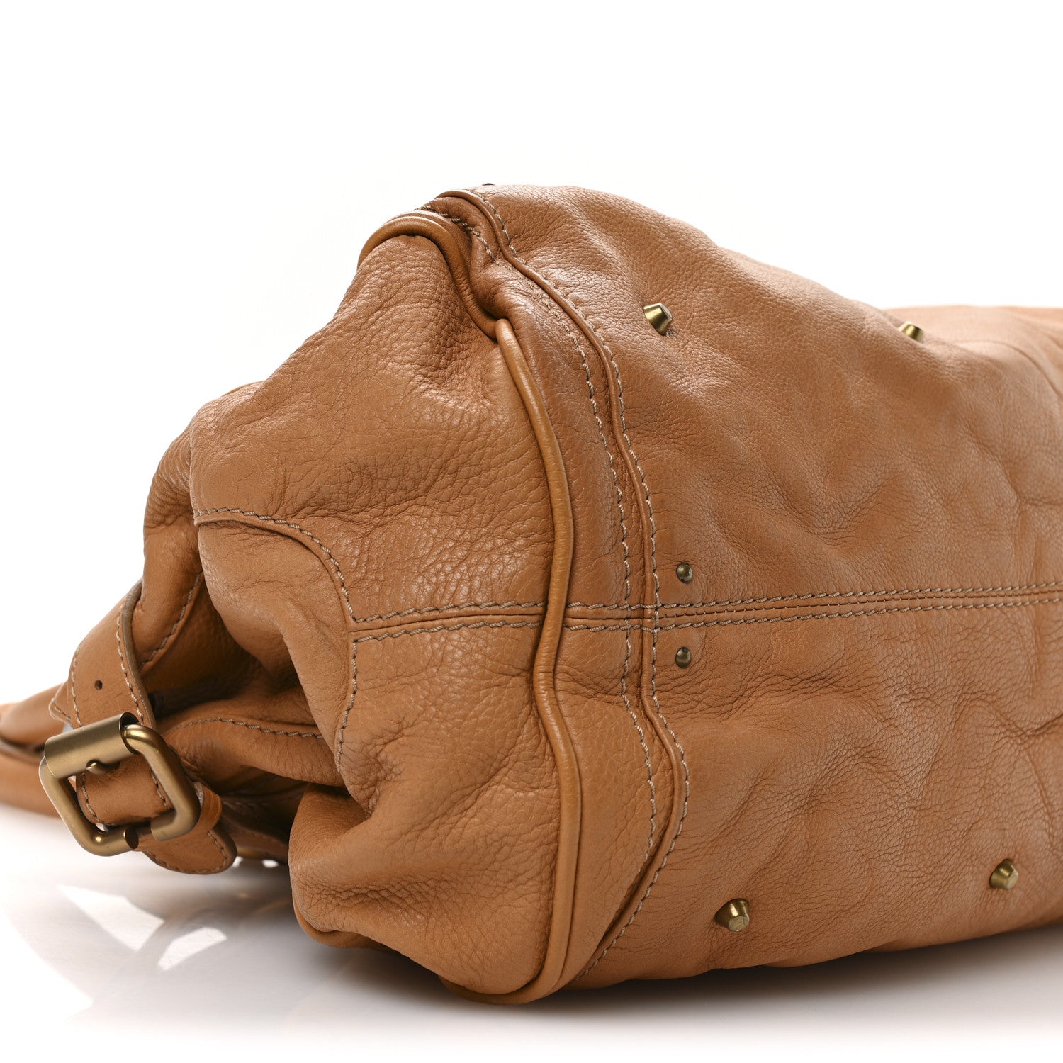 Chloe Calfskin Large Paddington Satchel Beige 9 of 12